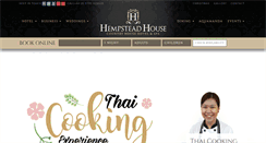 Desktop Screenshot of hempsteadhouse.co.uk